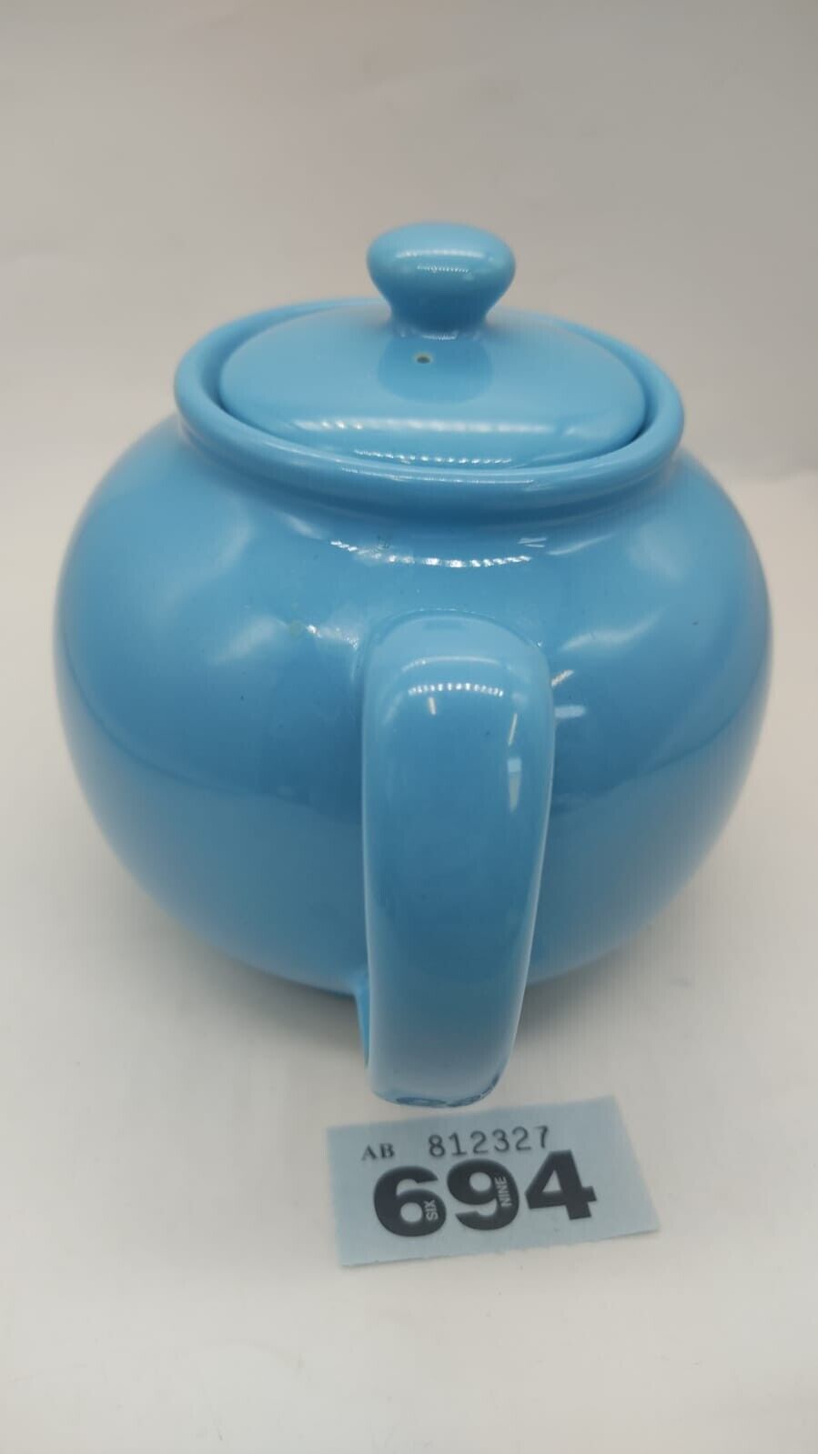 Vibrant Blue Fine Stoneware Teapot by Price and Kensington