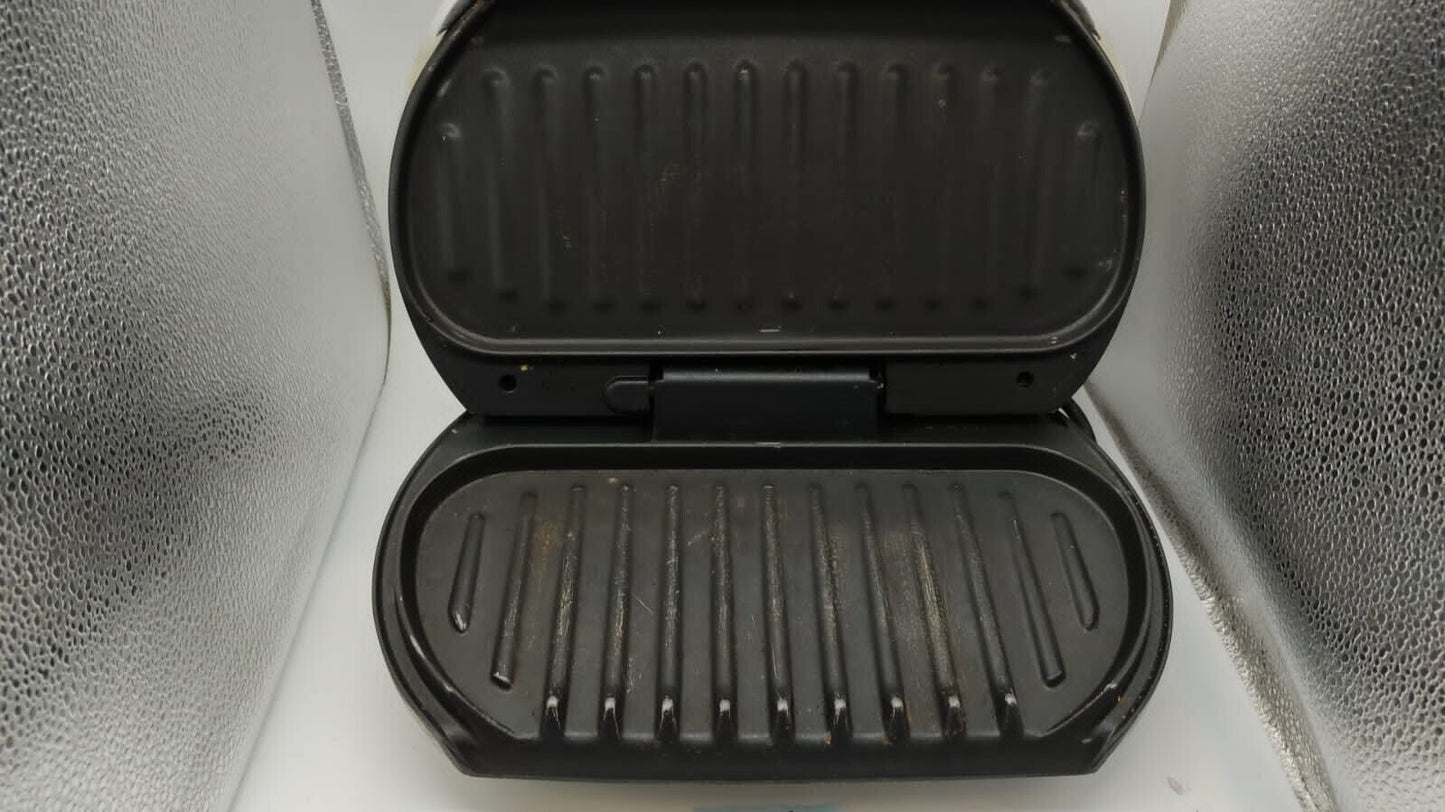 George Foreman Grill Griddle Pans Model No 18054 Tested Working, with Tray