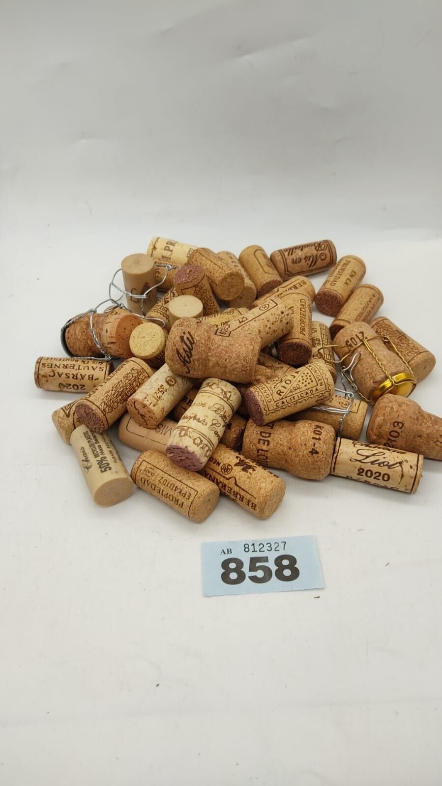 Pack of Assorted Mixed Size Bottle Corks, 40 Approx