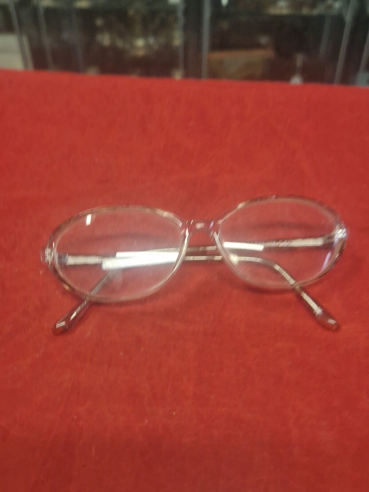 Continental Eyewear Matrix 207 Full Rim Clear Used Eyeglasses Frames - Eyewear