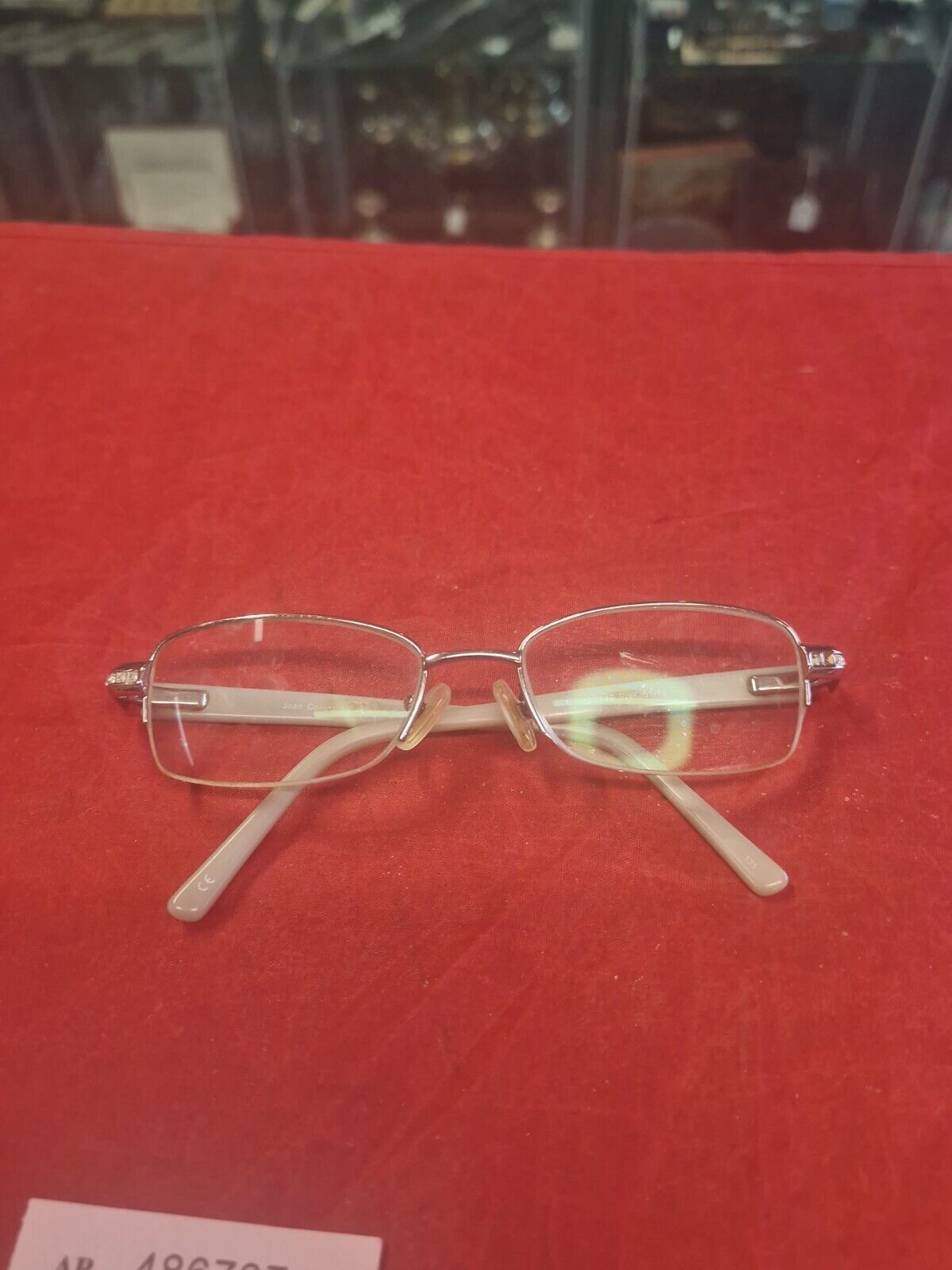 Joan Collins JC142 Full Rim V3986 Used Eyeglasses Frames Only - Eyewear