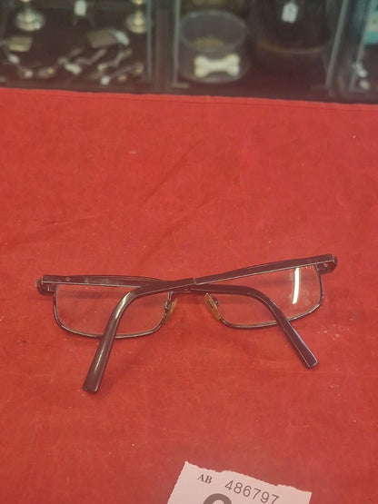 SPECSAVERS eyeglasses BLACK RECTANGLE glasses MOD: TUDOR 24814584 Frames Only