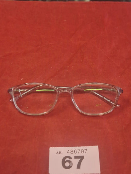 Specsavers Mali Glasses Pink Full Rim Eyeglasses Spectacles Frame MOD: 30293656