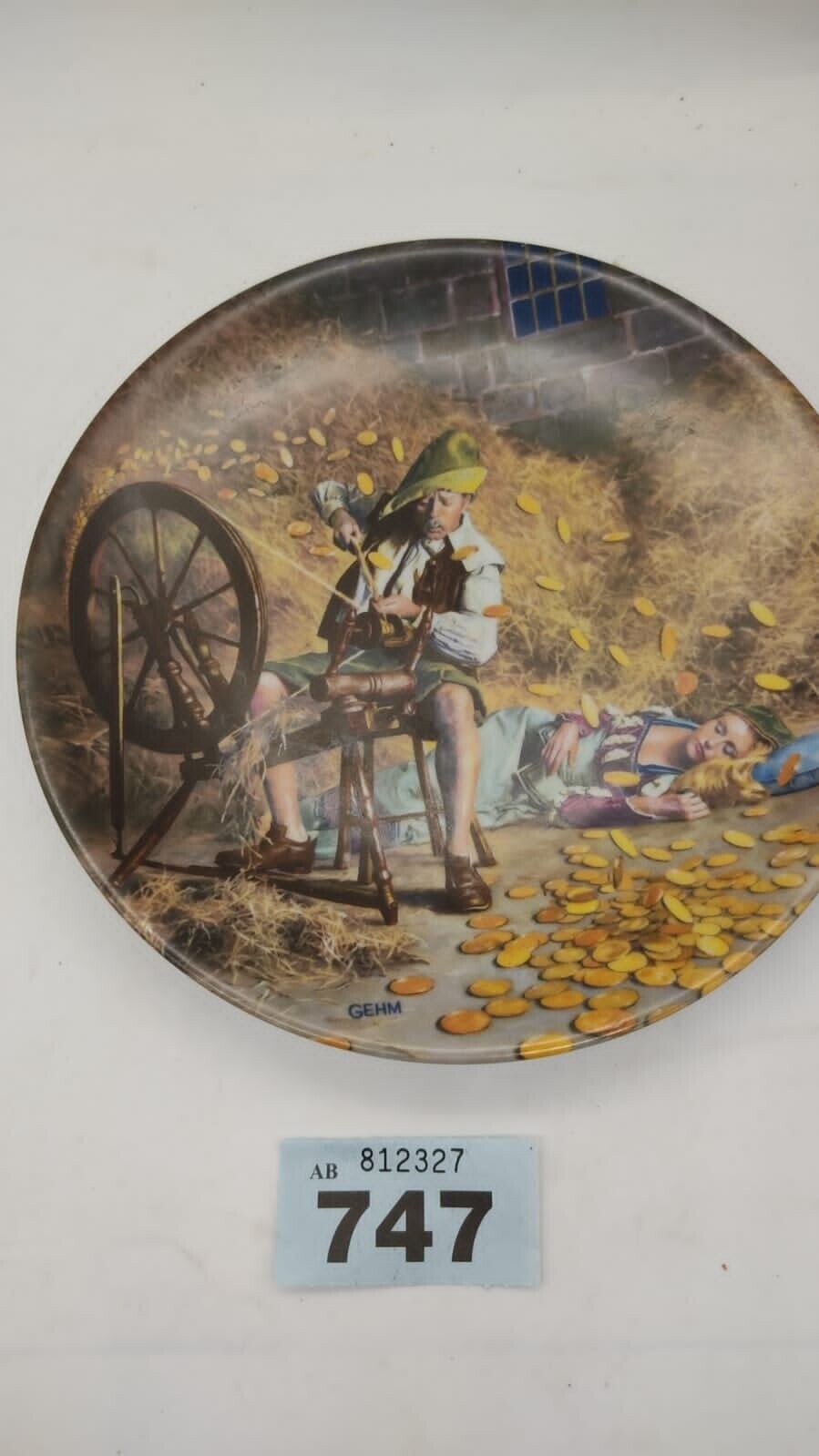 Rumplestilzchen by Charles Gehm Collector Plate Grimm's Fairy Tales Number 35700