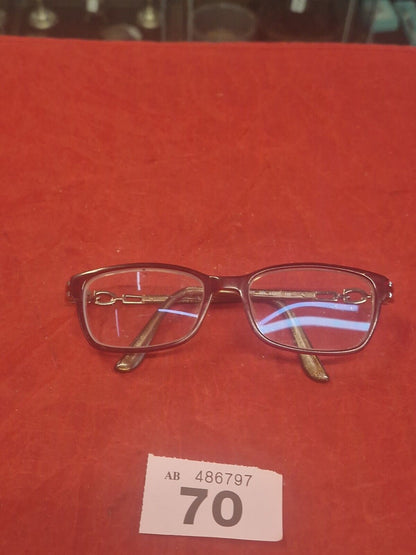 GUESS Brown Metal Plastic Rectangular Glasses GU2677 50-17-135 Frames Only