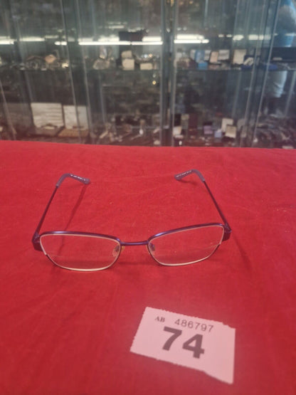 SPECSAVERS eyeglasses BLUE METAL OVAL glasses frame MOD: GRENOBLE 25672596