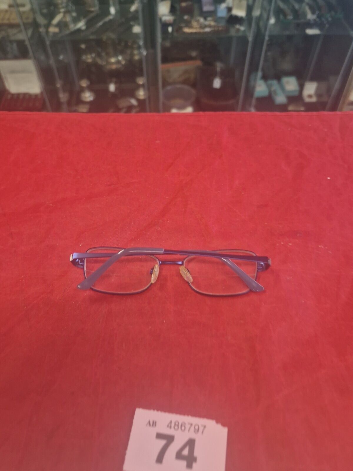 SPECSAVERS eyeglasses BLUE METAL OVAL glasses frame MOD: GRENOBLE 25672596