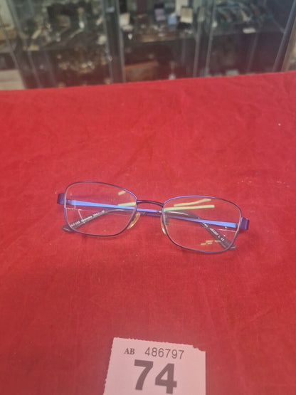 SPECSAVERS eyeglasses BLUE METAL OVAL glasses frame MOD: GRENOBLE 25672596