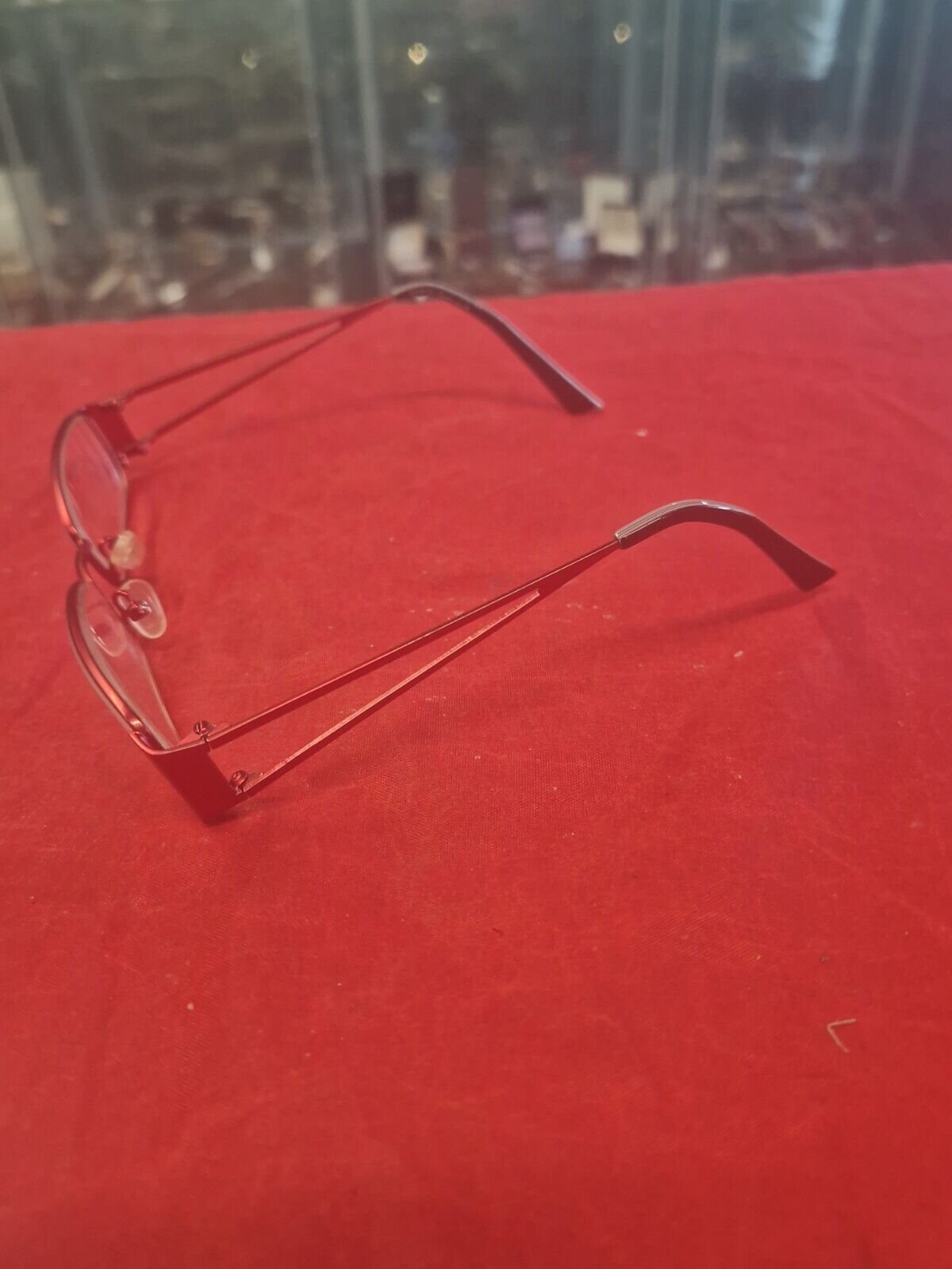 DUNELM eyeglasses RED RECTANGLE Womens glasses frame MOD: CASSIE C2