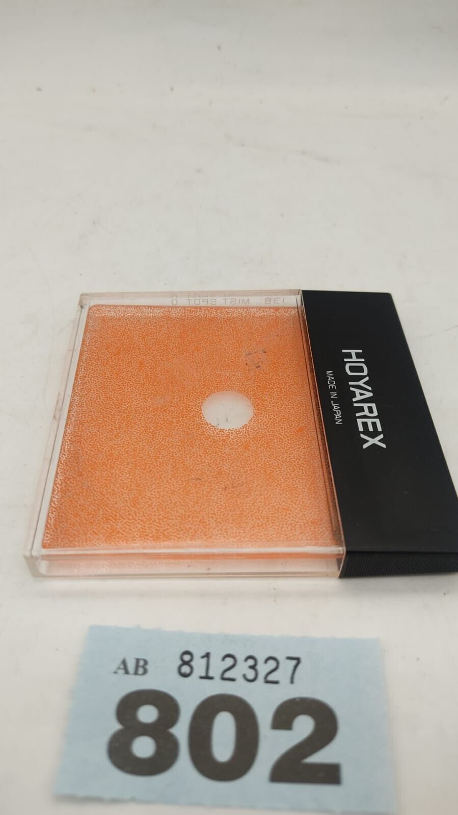 Hoyarex Camera Filter 138 Mist Spot O, with Protective Case, Made in Japan