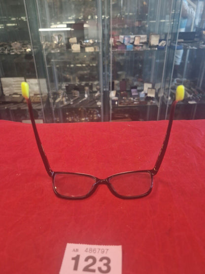 Glasses ETNIA BARCELONA Black Full Rim Etosha BKWH Frames Only MOD: BKFAJ0030