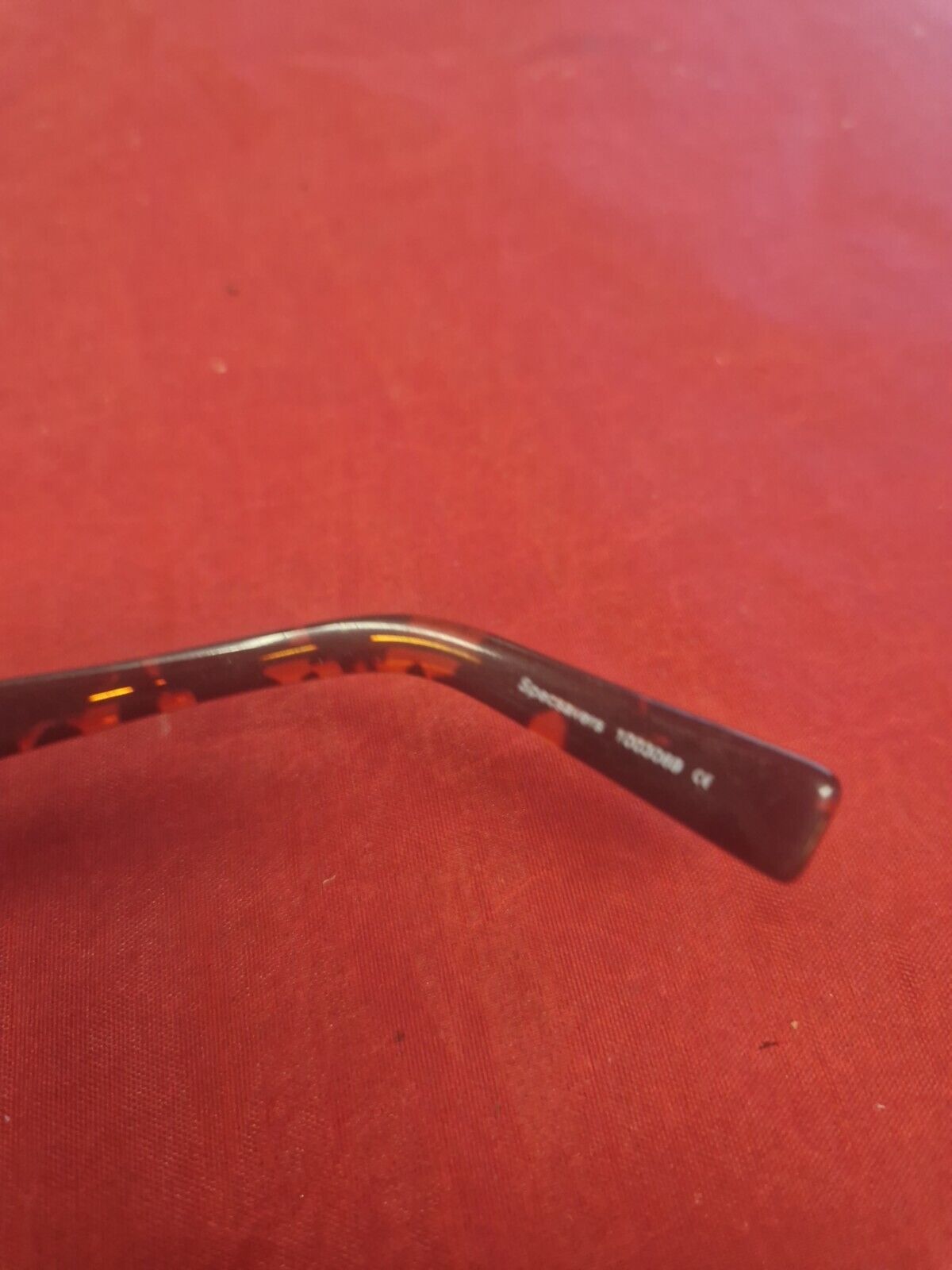 RED OR DEAD eyeglasses DARK BROWN RECTANGLE Half Rim glasses frame MOD: 24876995