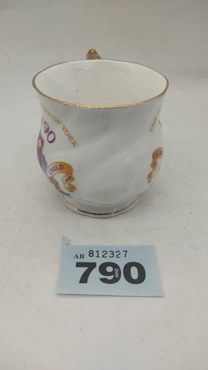 Commemorative Mug: Birth of the Second Child of the Duke & Duchess of York, 1990