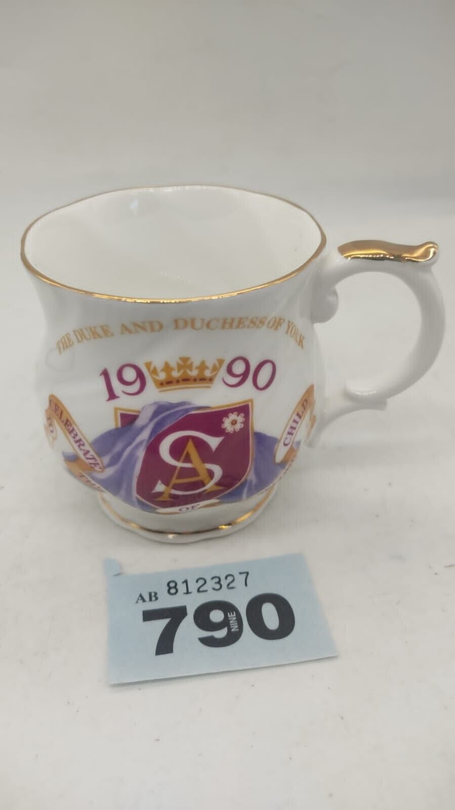 Commemorative Mug: Birth of the Second Child of the Duke & Duchess of York, 1990