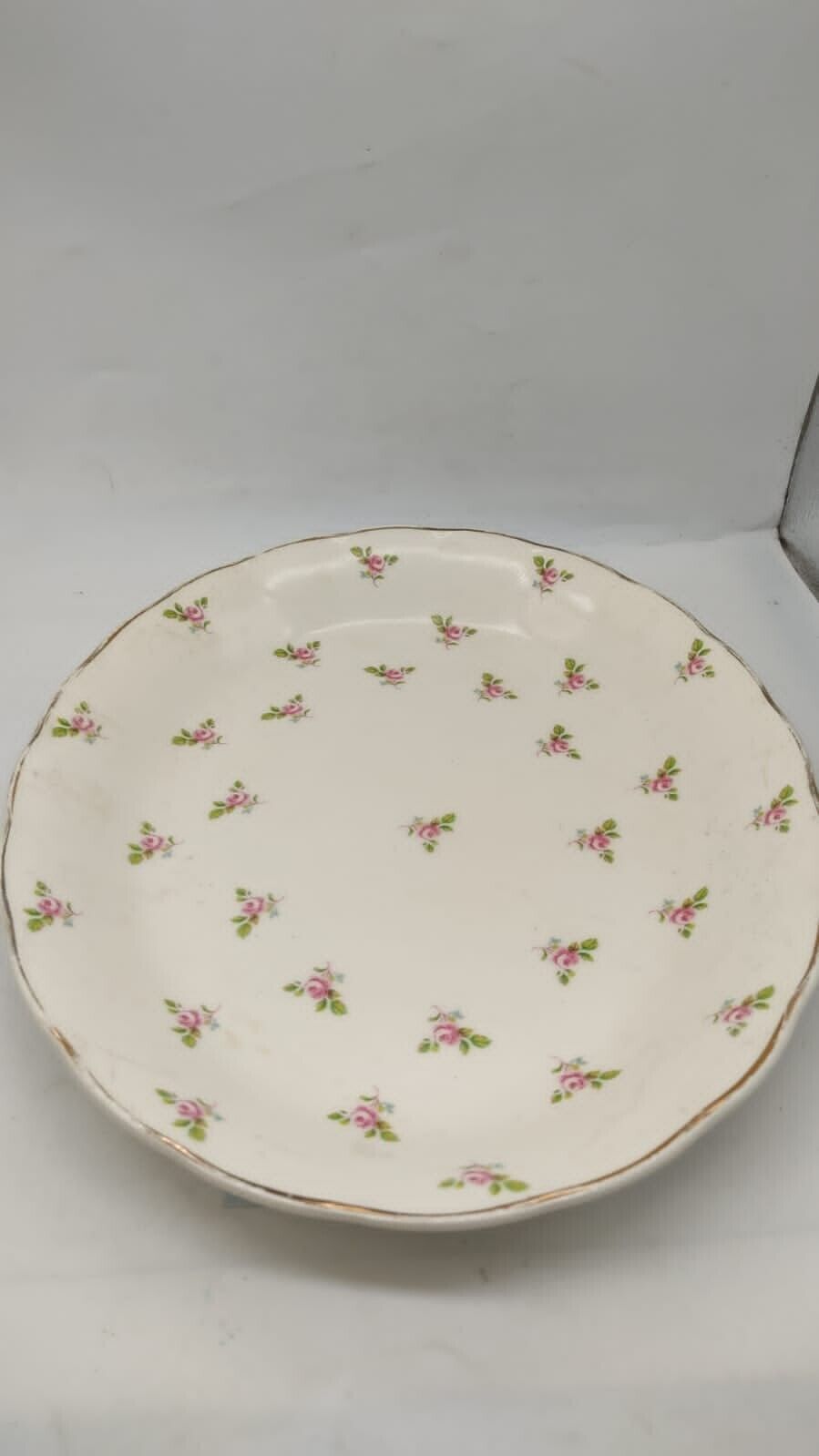 Grindley Medium Size Rose Design Serving Dish, Vintage