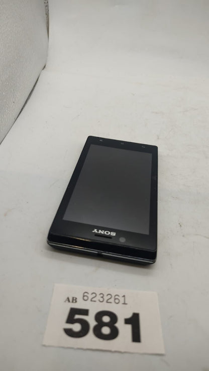 Sony Xperia Pm-0160-bv Mobile Phone Device Only. Virgin Mobile. Used 5MP Camera