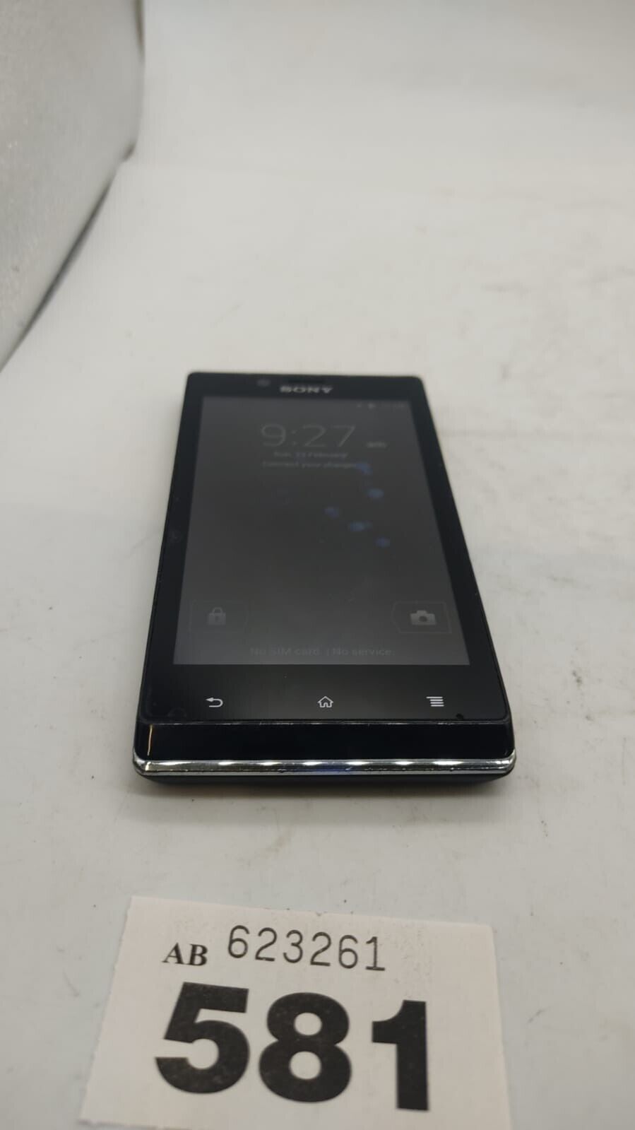 Sony Xperia Pm-0160-bv Mobile Phone Device Only. Virgin Mobile. Used 5MP Camera