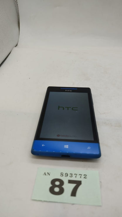 HTC Windows Phone 8s Blue Vodafone 4GB 512MB RAM Windows Smartphone Device Only