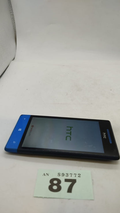 HTC Windows Phone 8s Blue Vodafone 4GB 512MB RAM Windows Smartphone Device Only