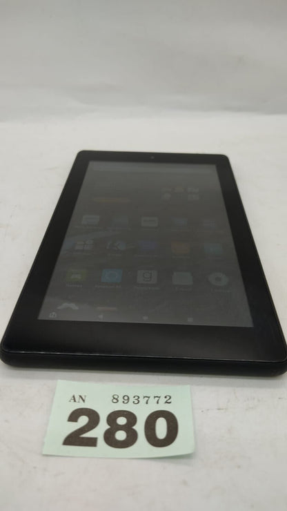 Amazon Kindle Fire 7 M8S26G Touchscreen Tablet EReader Black Device only -Tested