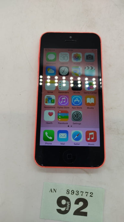 Apple iPhone 5C A1507 - Orange - 8GB (unlocked) Smartphone. Device Only. Used