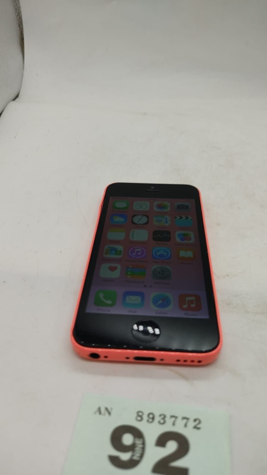 Apple iPhone 5C A1507 - Orange - 8GB (unlocked) Smartphone. Device Only. Used