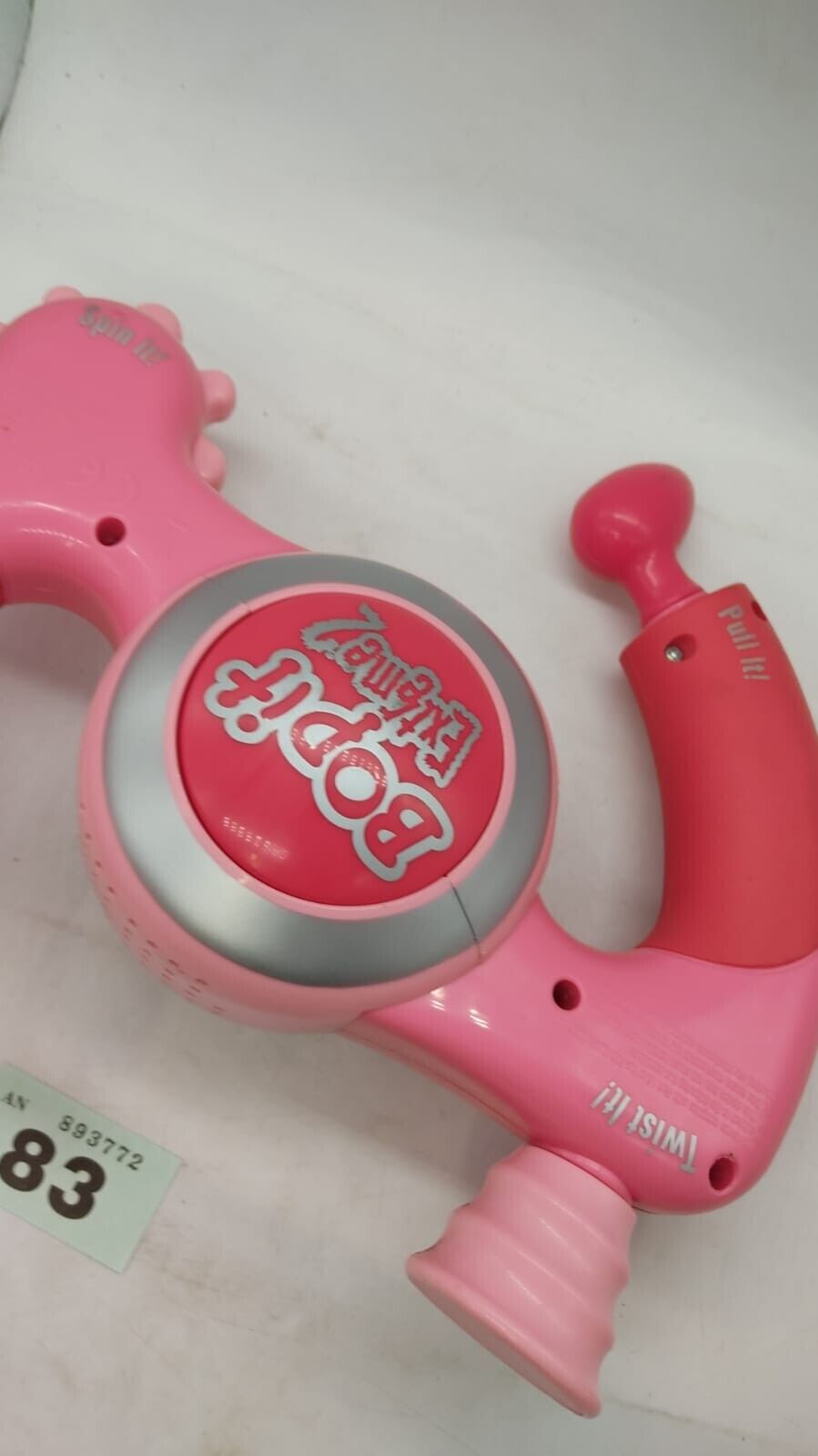 Hasbro Bop It Extreme 2 Pink Electronic Handheld Game 2002 Tested Working