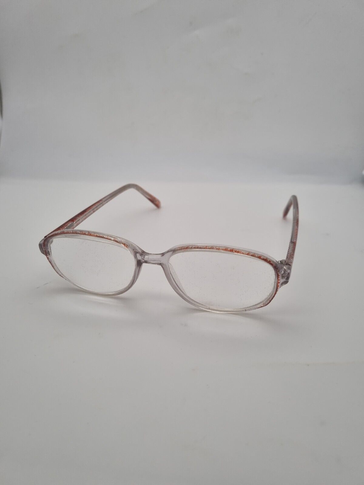 Vintage Venus 50 x 15 Allegro Frame Brown 01 Eyeglasses Frame Round