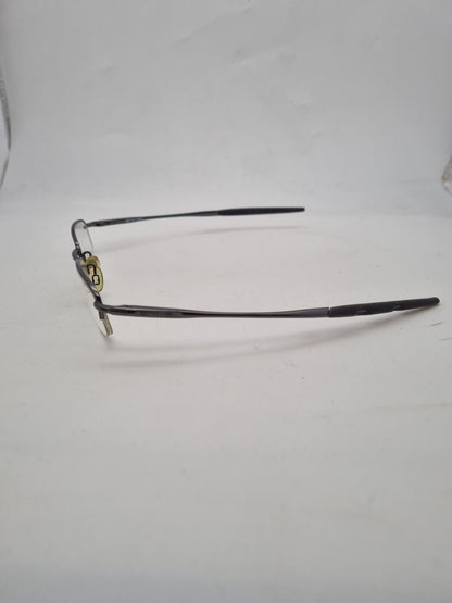 Animal ANI017 Glasses Frames Black Half Rim Eyeglasses Spectacles Frame Only