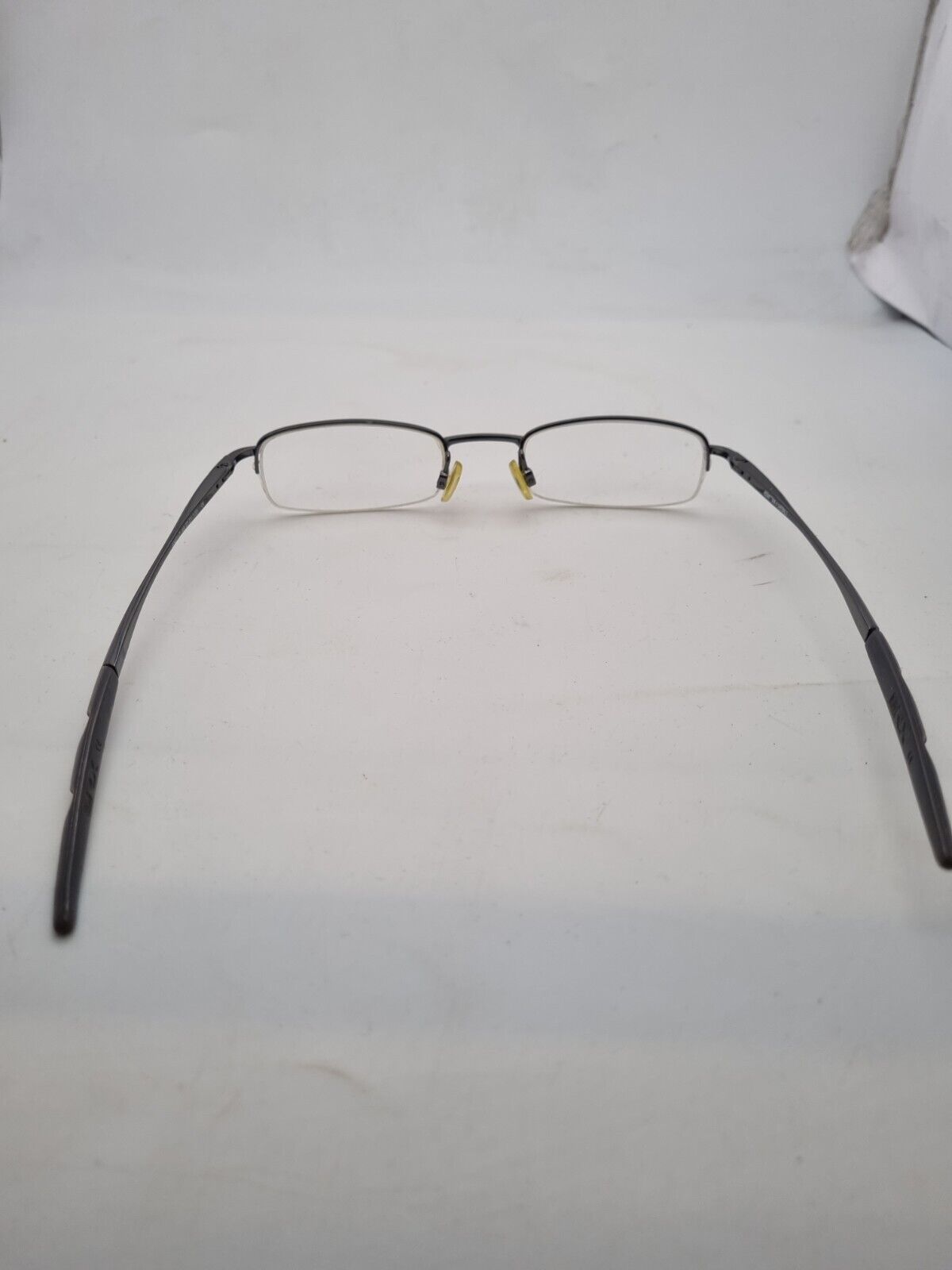 Animal ANI017 Glasses Frames Black Half Rim Eyeglasses Spectacles Frame Only