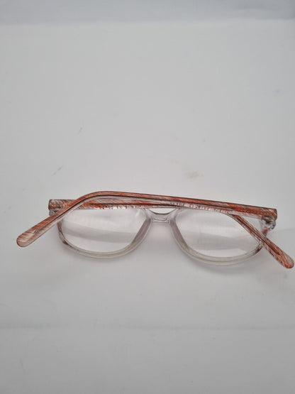 Vintage Venus 50 x 15 Allegro Frame Brown 01 Eyeglasses Frame Round