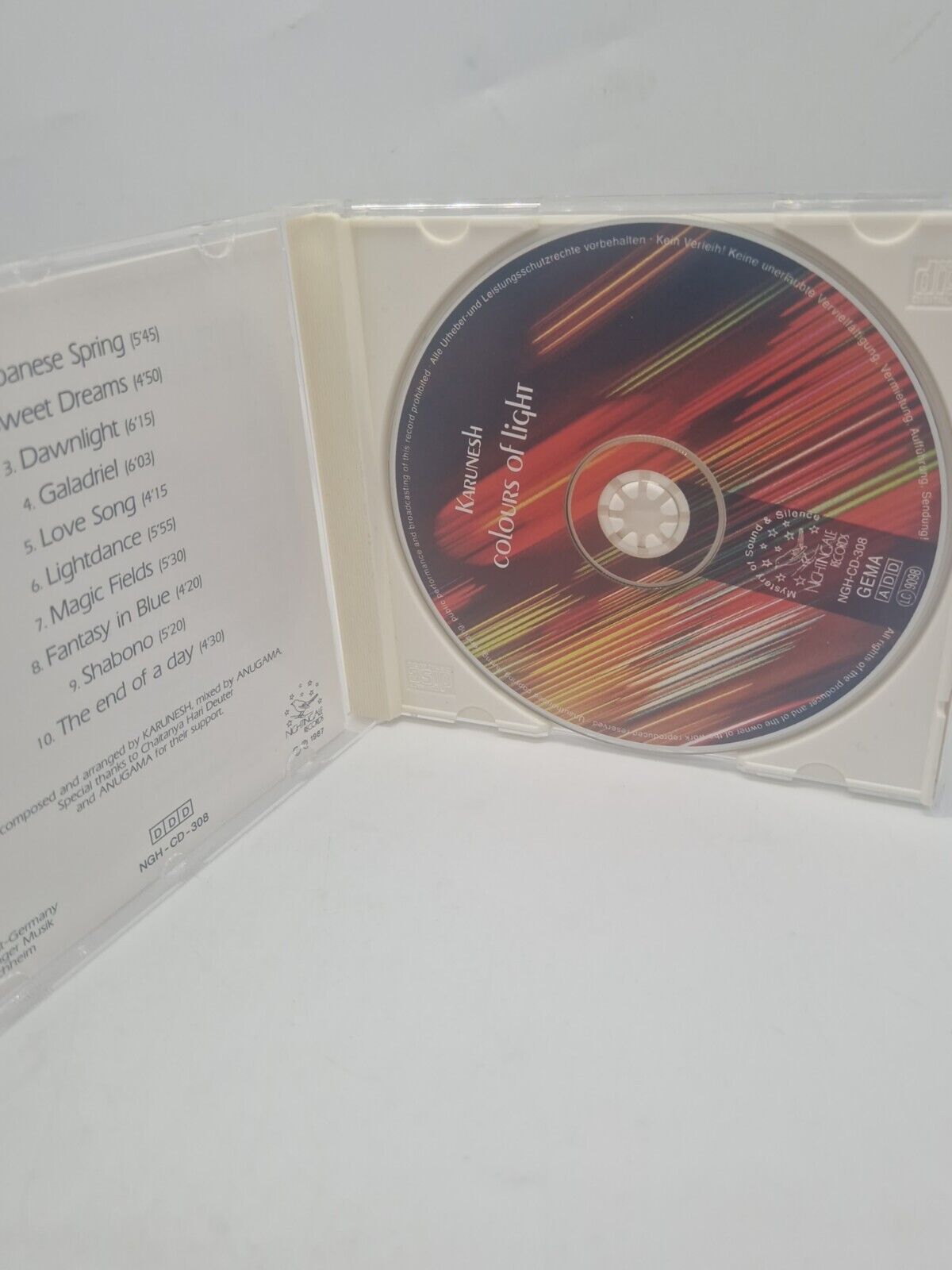 Karunesh | CD | Colours of light (1989)