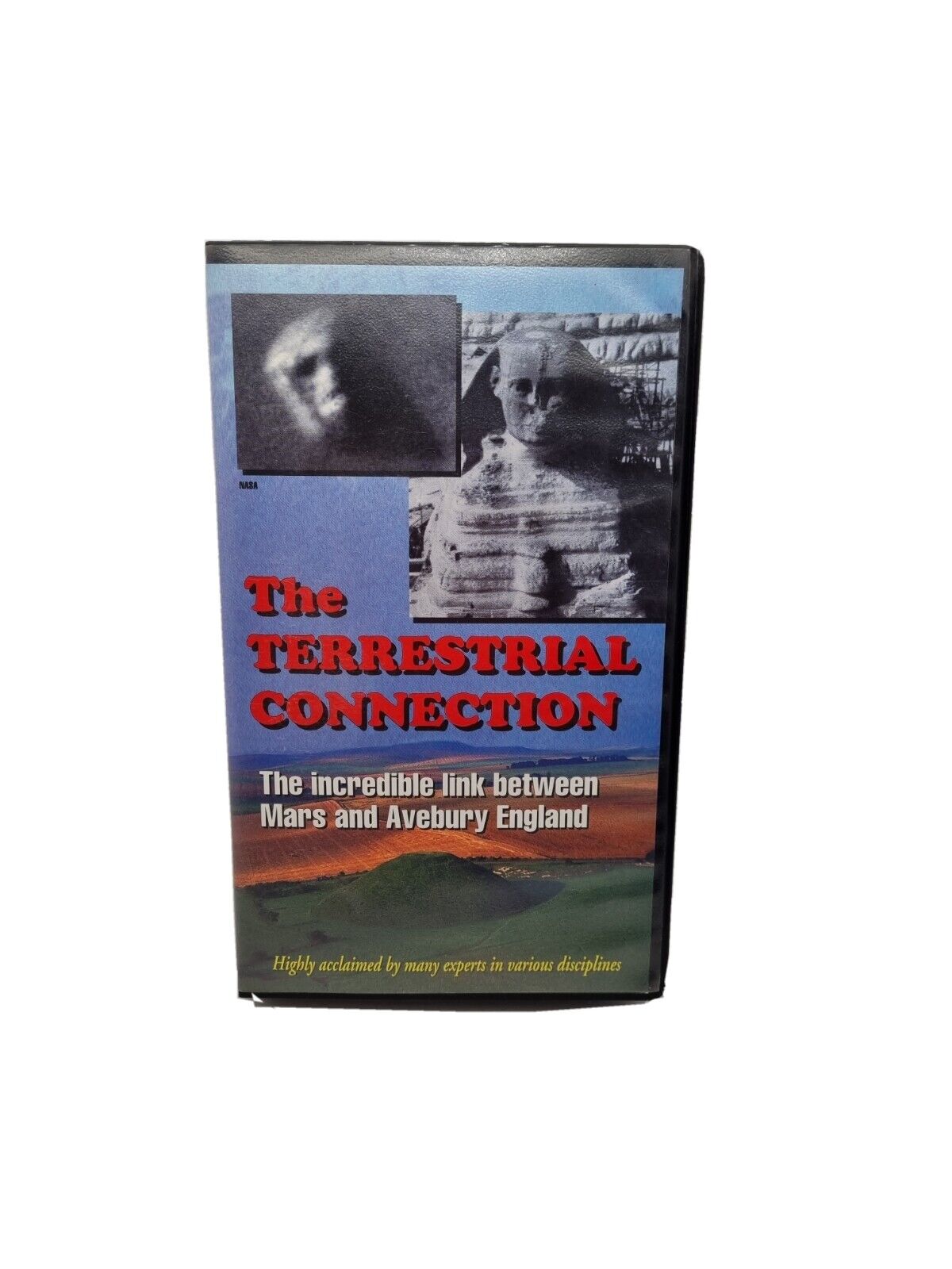 EXTREMELY RARE The Terrestrial Connection VHS Mars Avebury Aliens Bill Cote