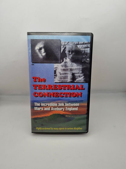 EXTREMELY RARE The Terrestrial Connection VHS Mars Avebury Aliens Bill Cote