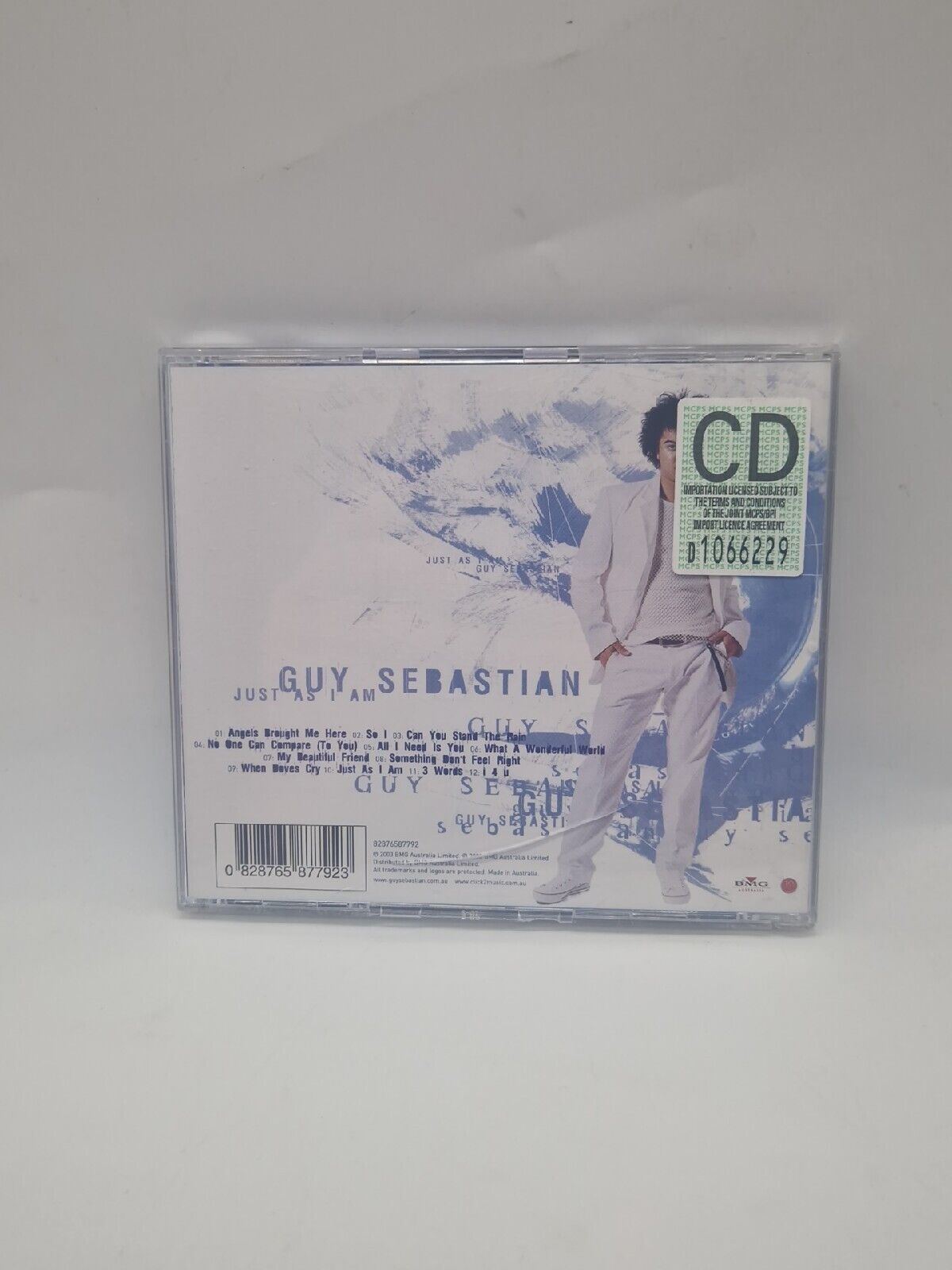 RARE IMPORT Just as I Am by Guy Sebastian (CD, 2004 BMG) 12 tracks