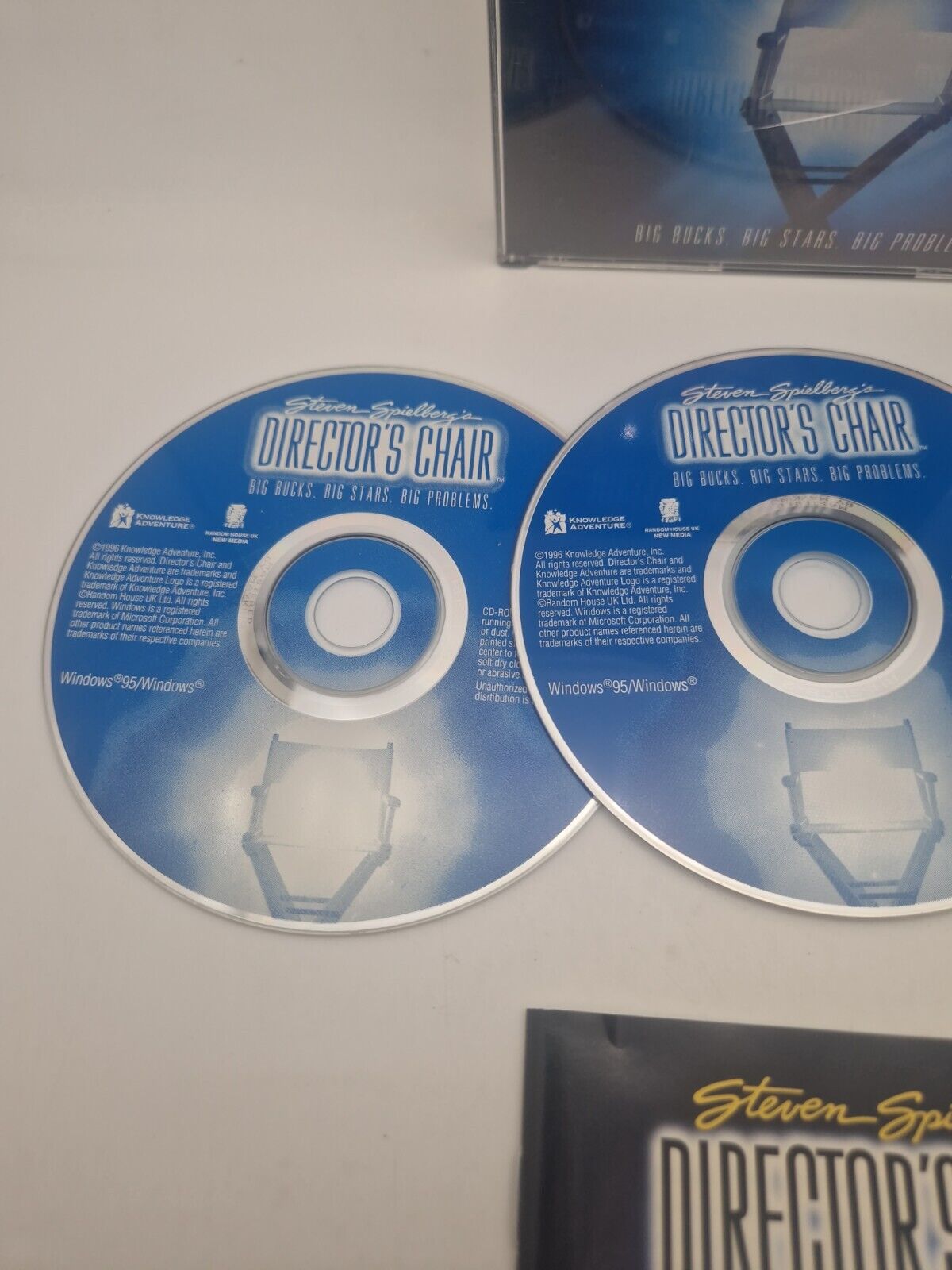 Steven Spielberg's Director's Chair - Windows 95 PC CD-ROM Game