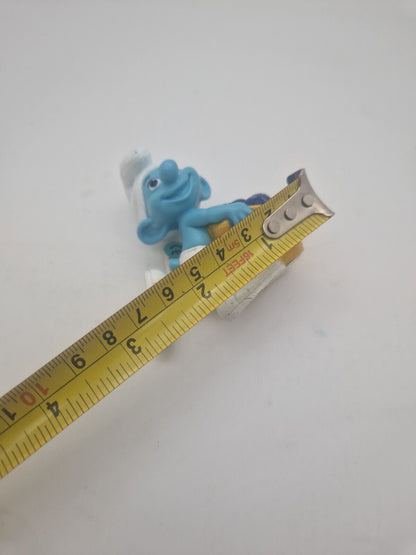 RARE The Smurfs McDonald's Peyo 2011 Greedy Smurf Schleich Figure Berries Toy