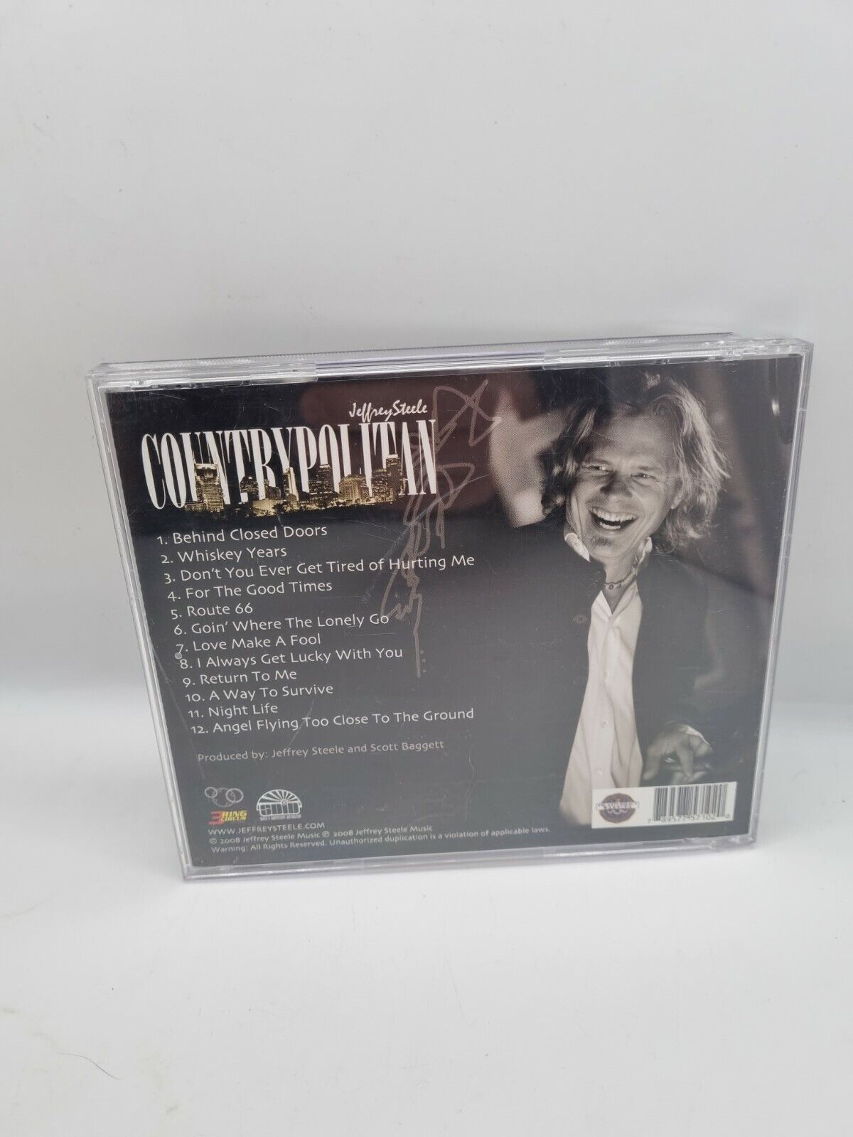 RARE IMPORT Jeffrey Steele - Countrypolitan CD  789577571020