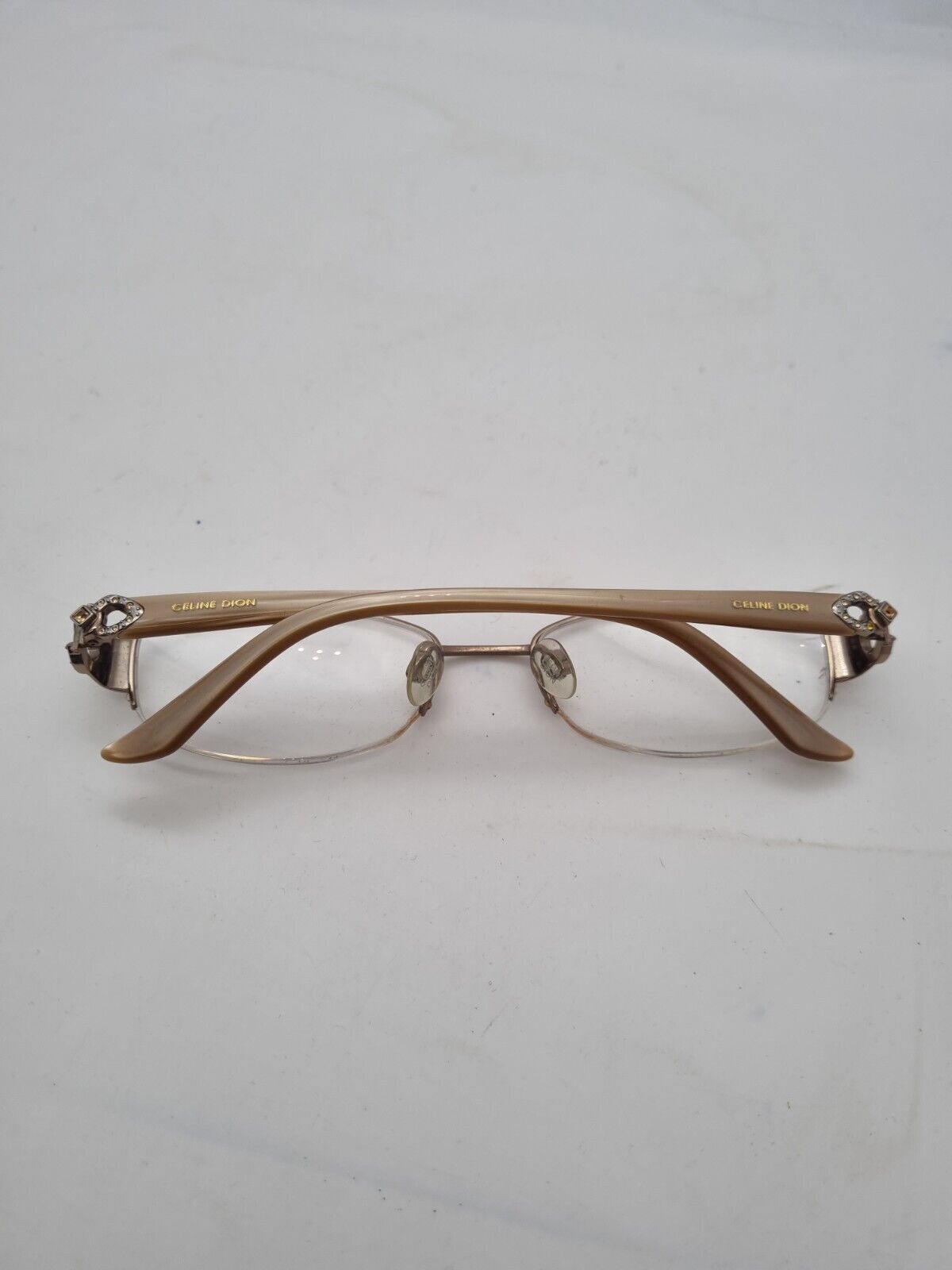 Celine Dion CD8071T C03 Titanium Glasses Frames Gold Metal Eyeglasses Frame Only