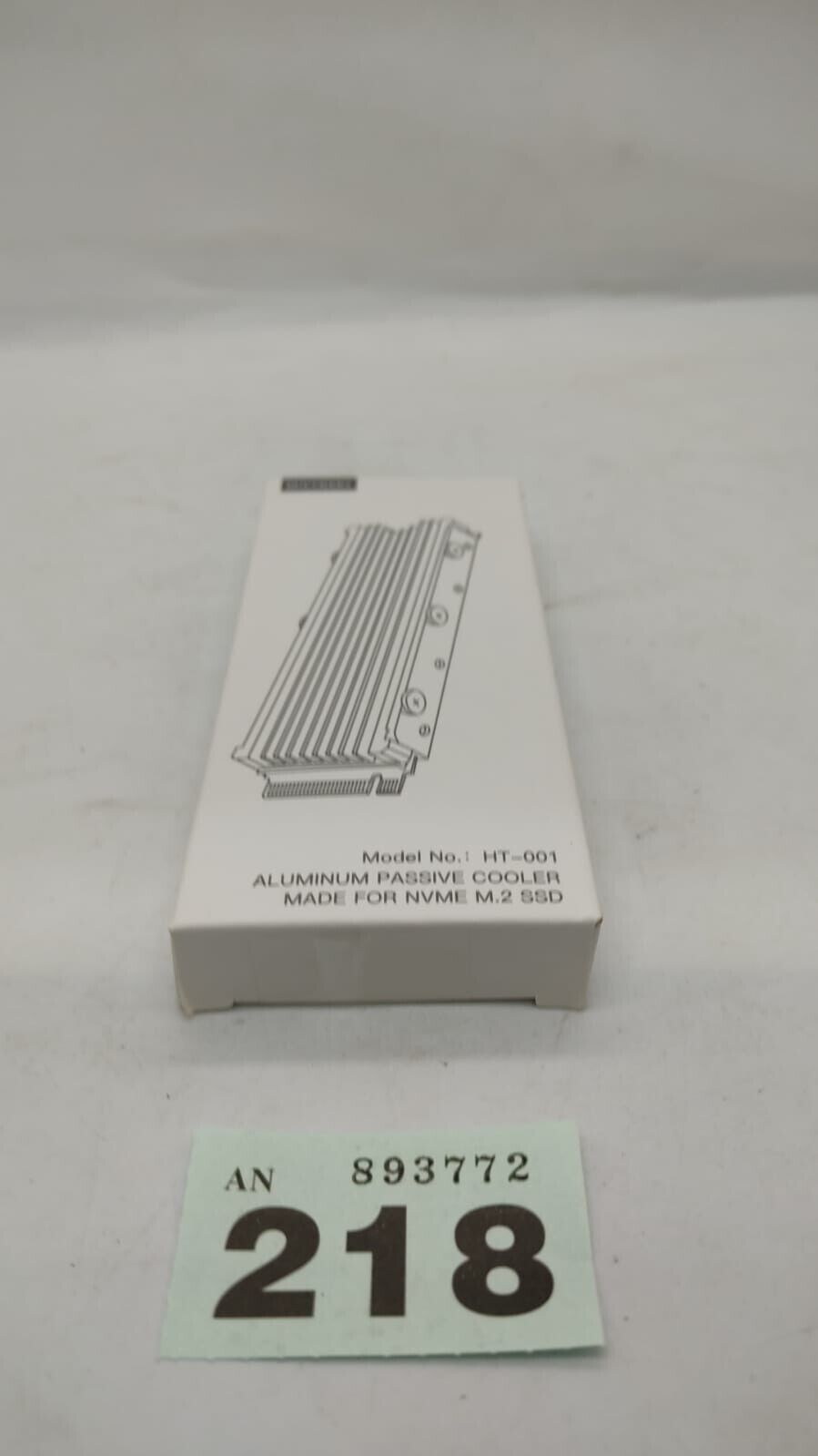 New Sealed - Qivynsry Aluminum Passive Cooler for Nvme M.2 Ssd Ht-001 Black