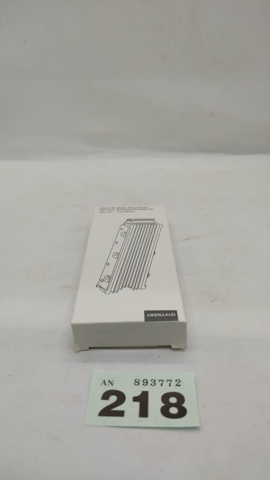 New Sealed - Qivynsry Aluminum Passive Cooler for Nvme M.2 Ssd Ht-001 Black