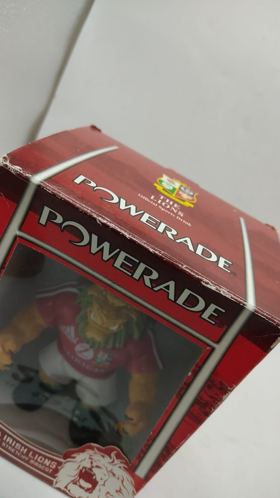 Powerade British & Irish Lions Limited Edition Stretchy Mascot. Boxed.