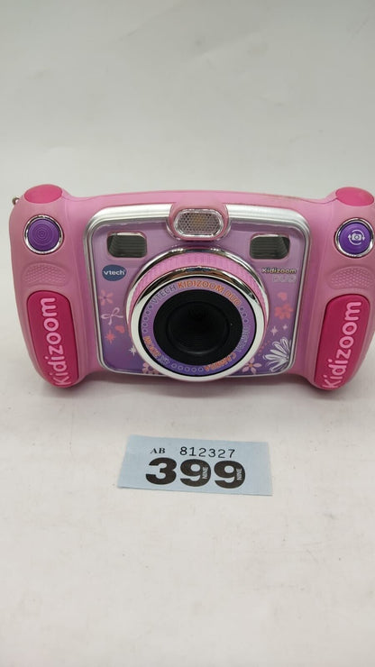 Vtech Kidizoom Duo Kids Camera 5.0 Pink, Battery Cover Missing - Working