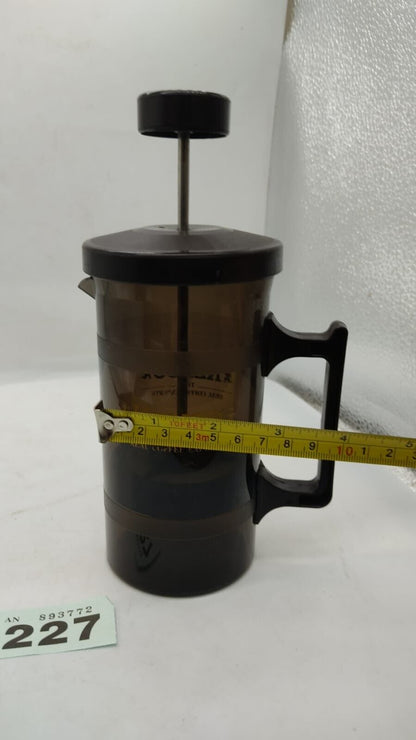 Genuine Kenco Square Coffee Plunger Cafetiere. Used. Good Condition