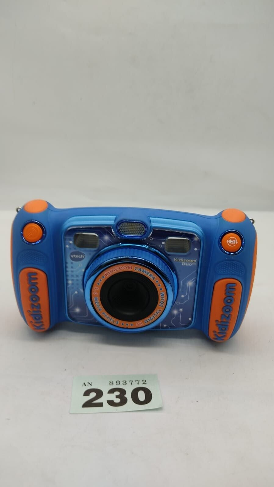 VTech Kidizoom Duo Camera Blue Orange Digital For Kids Tested Working