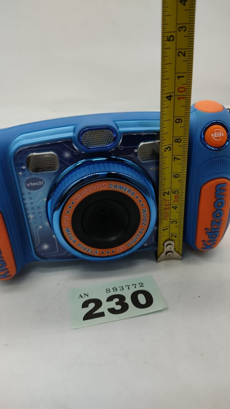 VTech Kidizoom Duo Camera Blue Orange Digital For Kids Tested Working