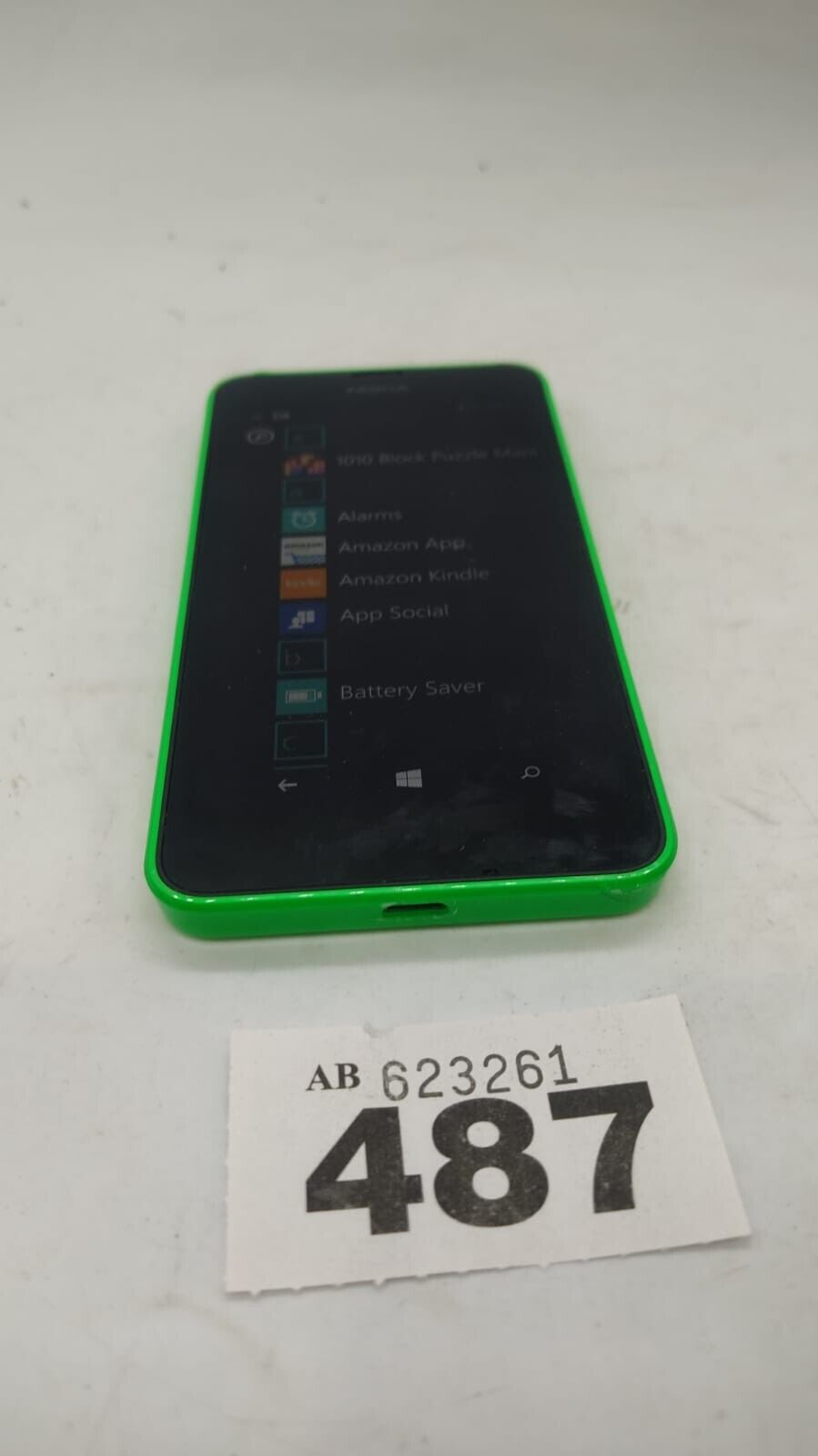 Nokia Lumia 635 8GB EE NETWORK Green Windows Smartphone RM-974 USED, DEVICE ONLY