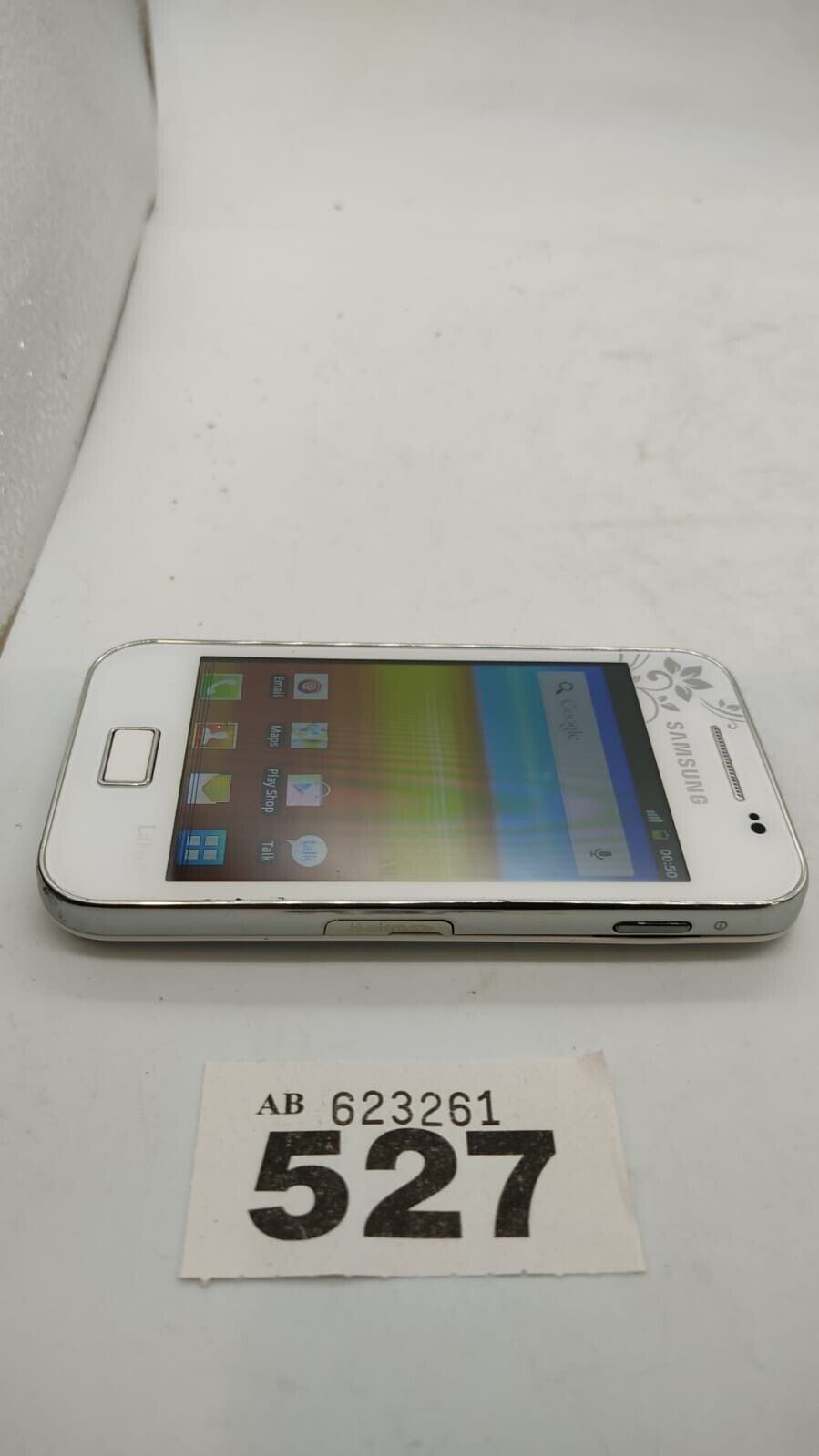 Samsung Galaxy Ace GT-S5830I LaFleur White (Vodafone) Smartphone, Device Only