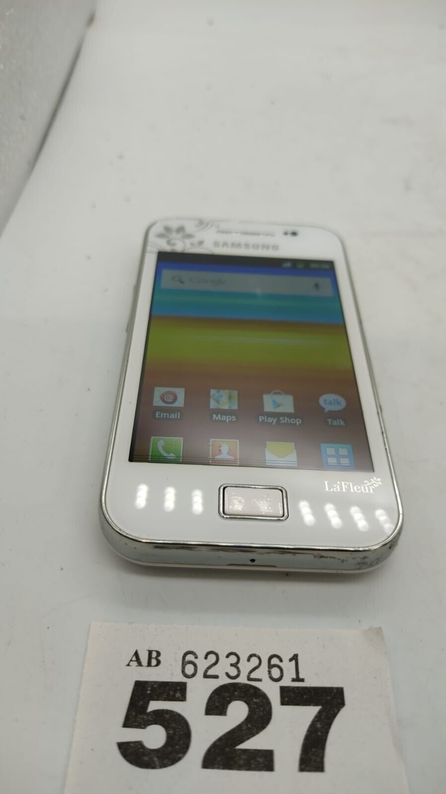 Samsung Galaxy Ace GT-S5830I LaFleur White (Vodafone) Smartphone, Device Only