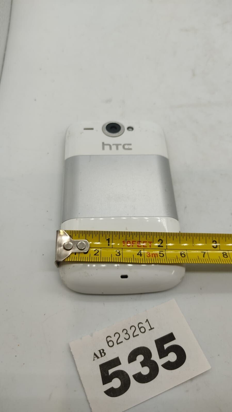 HTC Wildfire A3333 - White (Tesco mobile ) Smartphone Device Only Used